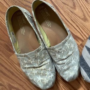 Toms Starfish Flats Size 9.5